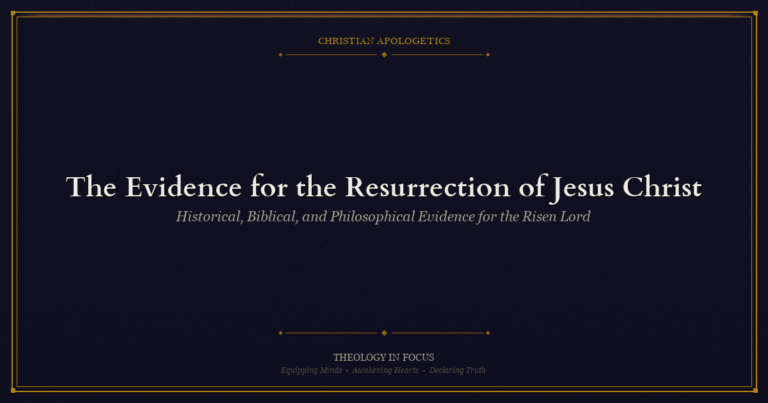 The Evidence for the Resurrection of Jesus Christ | Theology In Focus